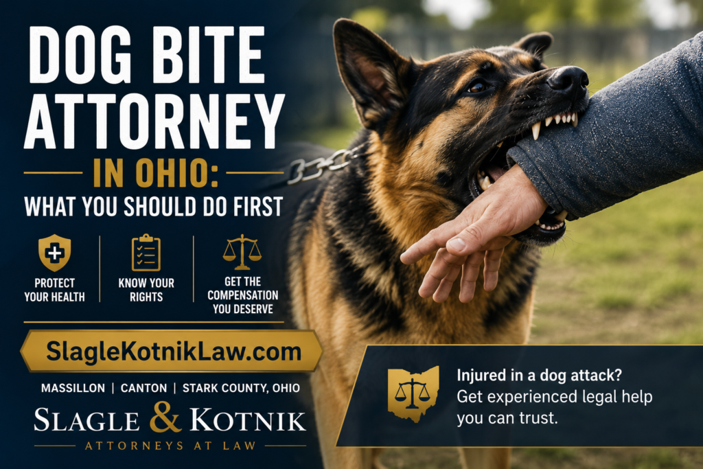 Dog bite canton massillon stark county ohio