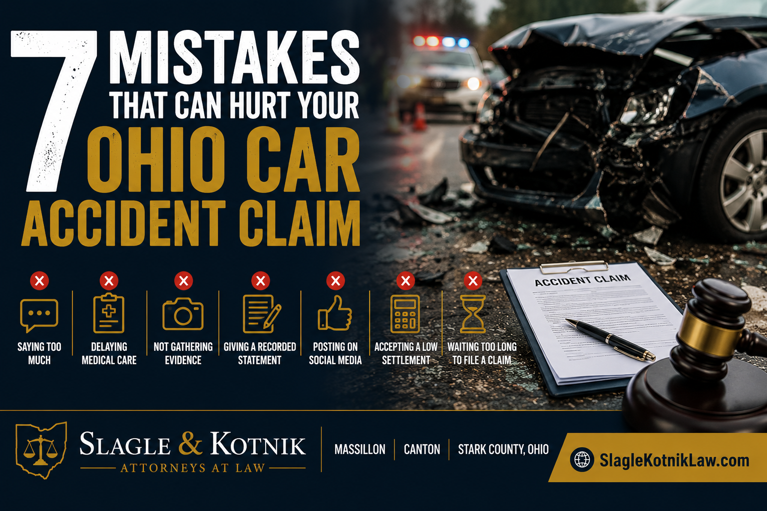 ohio car accident claim