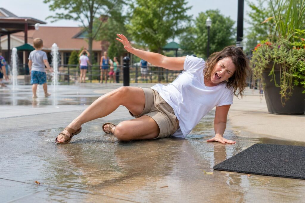 Summer Slip and Fall Accidents — article illustration