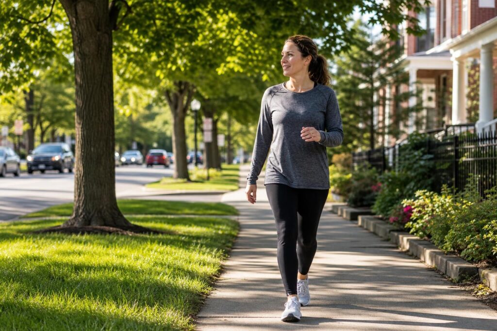 The Surprising Benefits of a 10-Minute Walk Every Day — article illustration